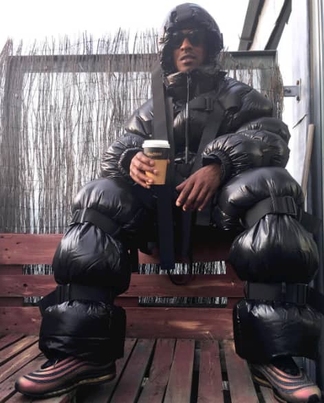 moncler puffer suit