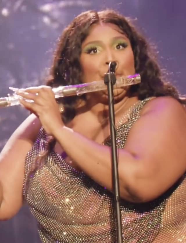Lizzo played James Madison's crystal flute. The racists responded