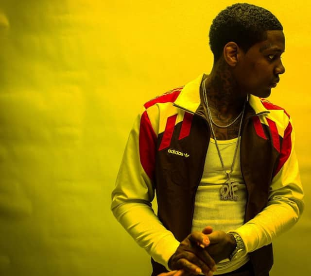 lil durk yellow hoodie