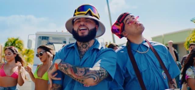 Farruko and Bad Bunny play weed postmen in their “La Cartera ...