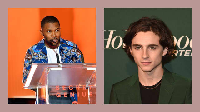 Frank Ocean and His Man Tote Joined Timothée Chalamet for the