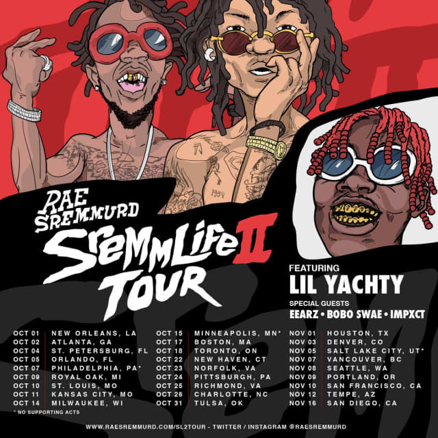 Rae Sremmurd Announce Fall Tour With Lil Yachty | The FADER