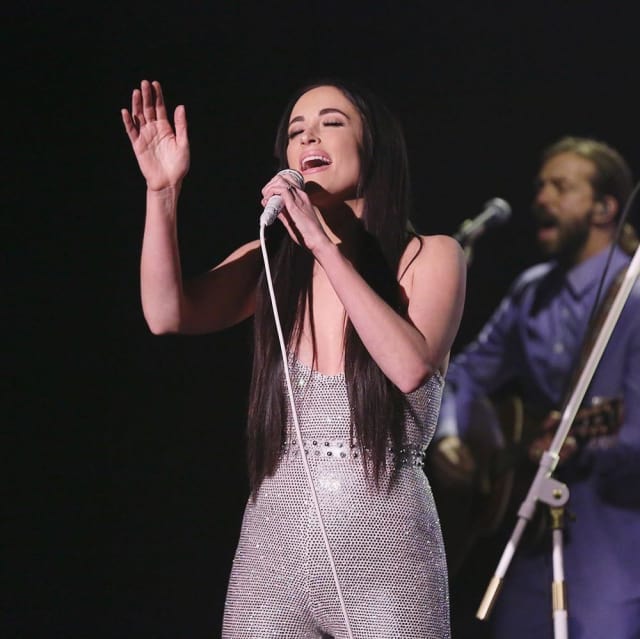 kacey musgraves white jumpsuit