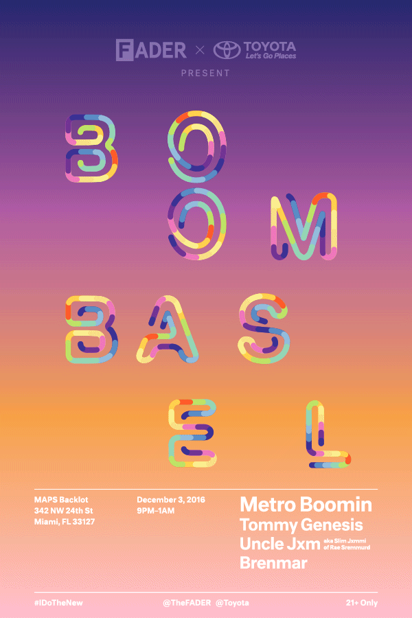 The FADER & III Points Present Boom Basel 2018