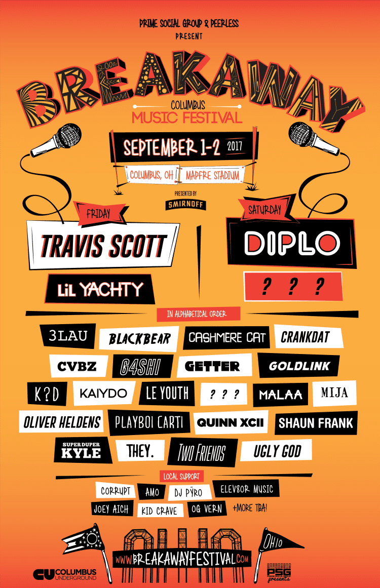 Music festival dates 2025 2017