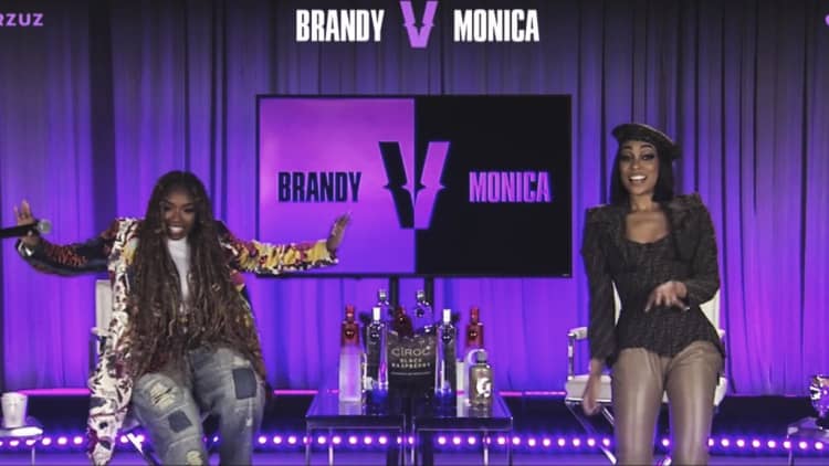 Here's what happened in Brandy and Monica's Verzuz battle