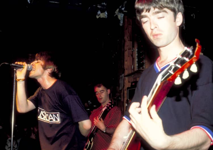 Oasis and Blur, San Francisco radio show 1994 : r/oasis