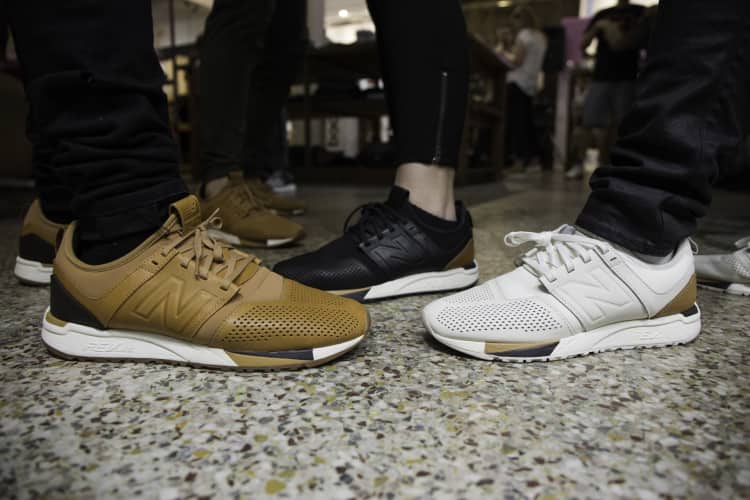 New balance 247 luxe braun online