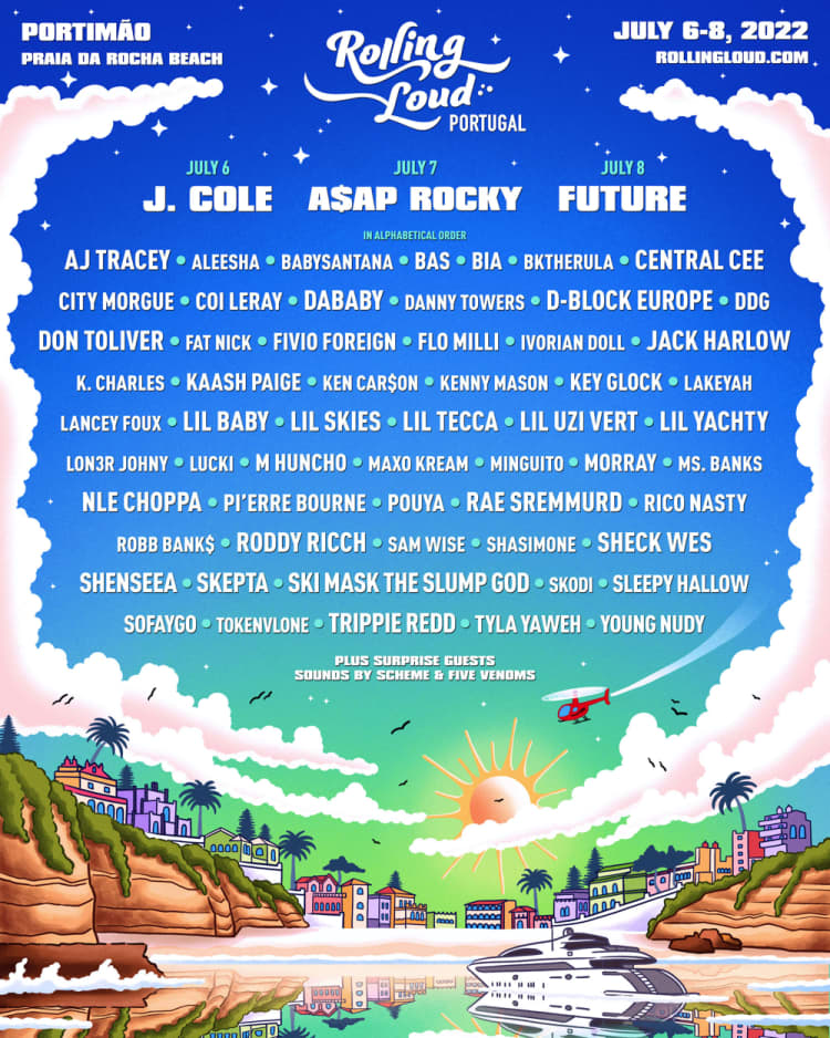 Rolling Loud Portugal Lineups