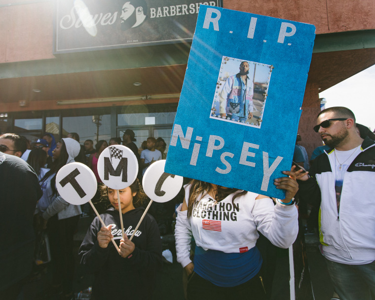 Los Angeles reckons with the loss of Nipsey Hussle