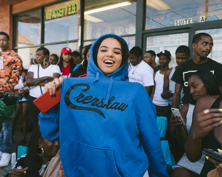 royal blue nipsey hussle shirt