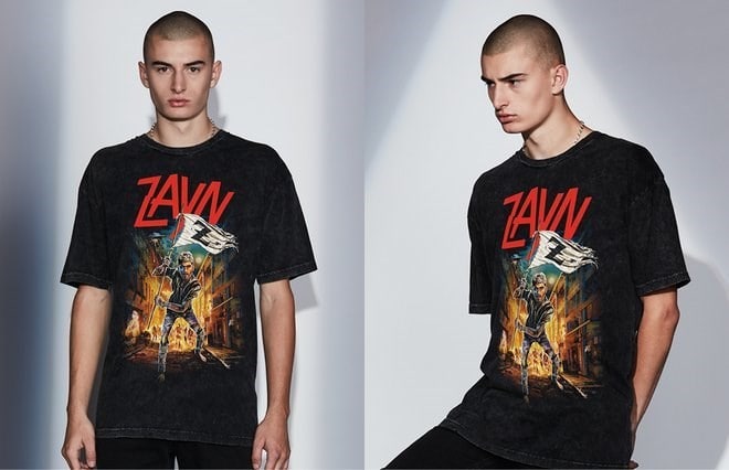 Zayn Malik Jumps On The Cool Merch Bandwagon With Help Of Iron Maiden Designer