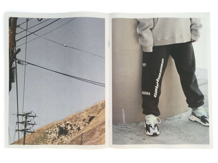 Take a look at Kanye West s newly released Calabasas zine The FADER