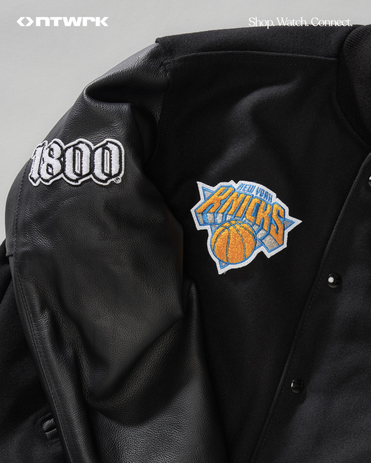 1800 Tequila and NTWRK team up with New York Nico for exclusive New York Knicks-inspired custom jacket