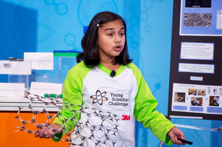 This 11-year-old girl created a device to detect lead levels in water 