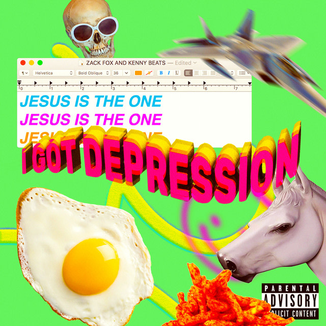 Zack Fox and Kenny Beats combine on the hilarious “Jesus Is The One (I Got Depression)”