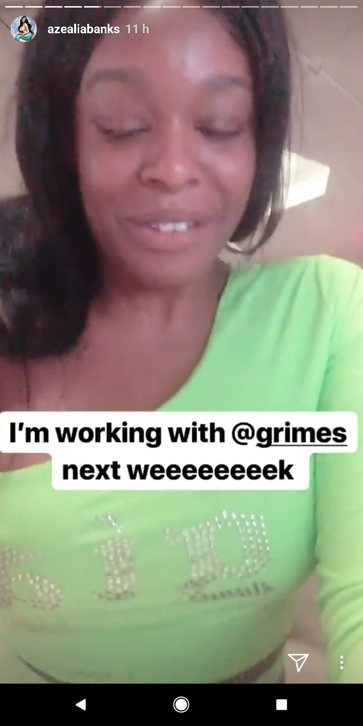 Azealia Banks and Grimes confirm collaboration plans 