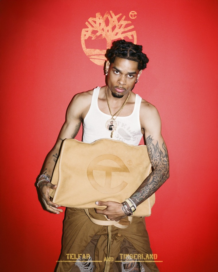 Telfar gave Timbs a high-fashion makeover