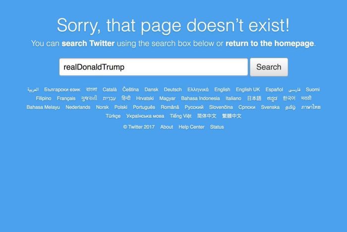 A Twitter employee temporarily deactivated Trump’s account on their last day in work