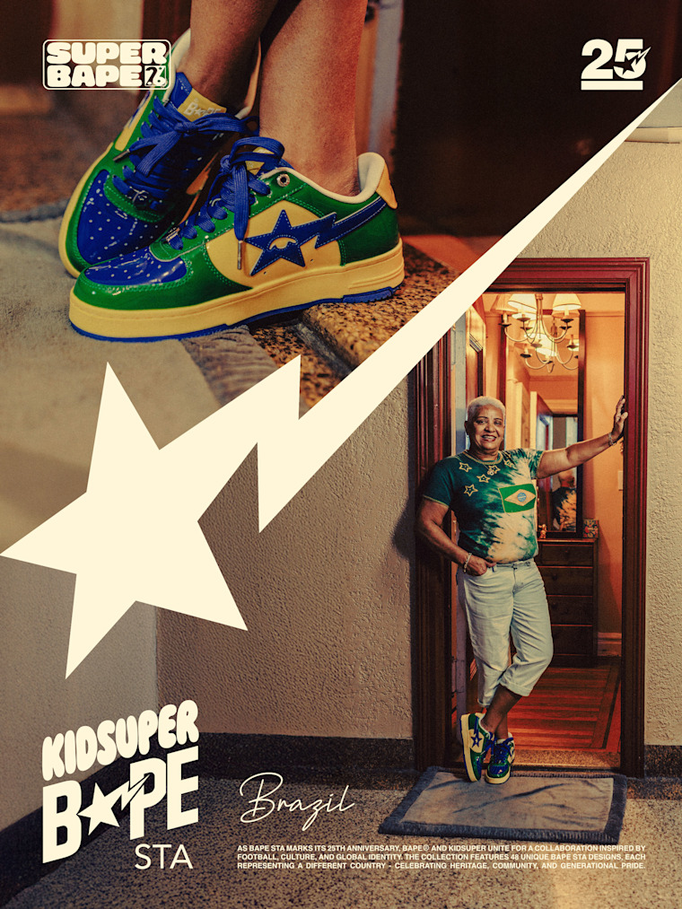BAPE and KidSuper made 48 sneakers for the 2026 FIFA World Cup