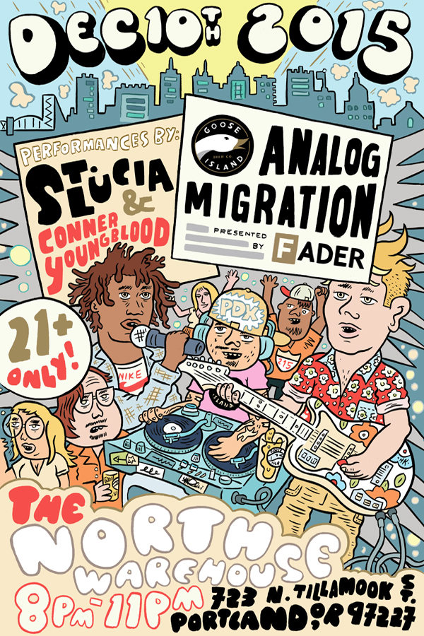 GZA And St. Lucia To Headline The FADER And Goose Island’s Analog Migration Parties