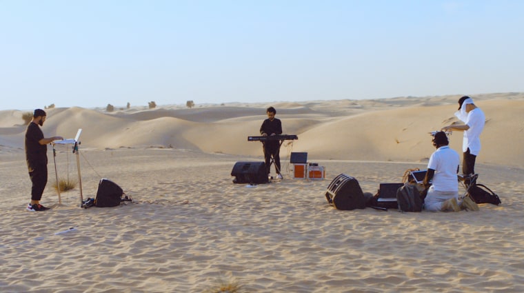 Watch A Drone-Shot Video Of Nosaj Thing Jamming In The Desert Of Dubai