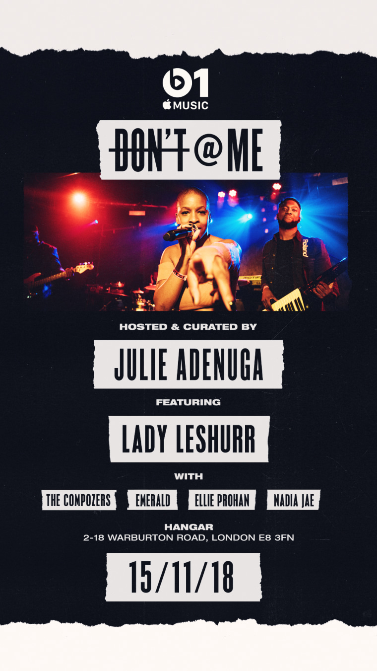 Lady Leshurr to headline Julie Adenuga’s London club night DON’T @ ME