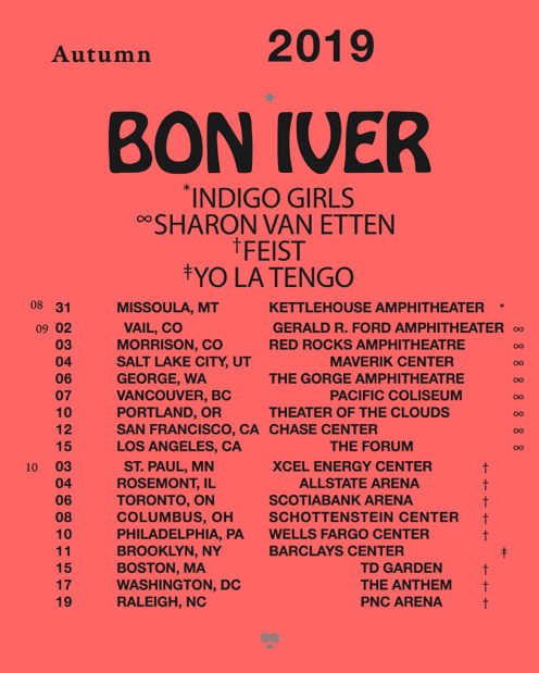 Bon Iver share two new songs