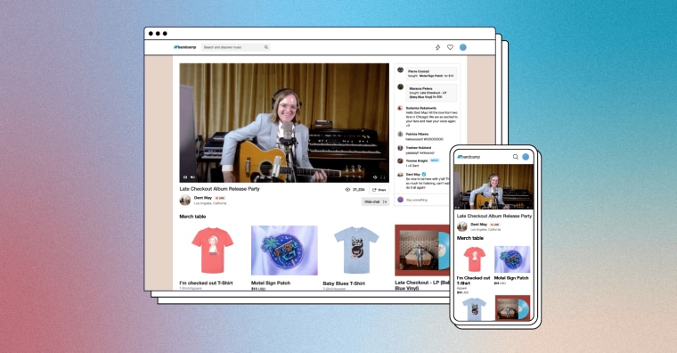 Bandcamp rolls out ticketed live streaming for artists