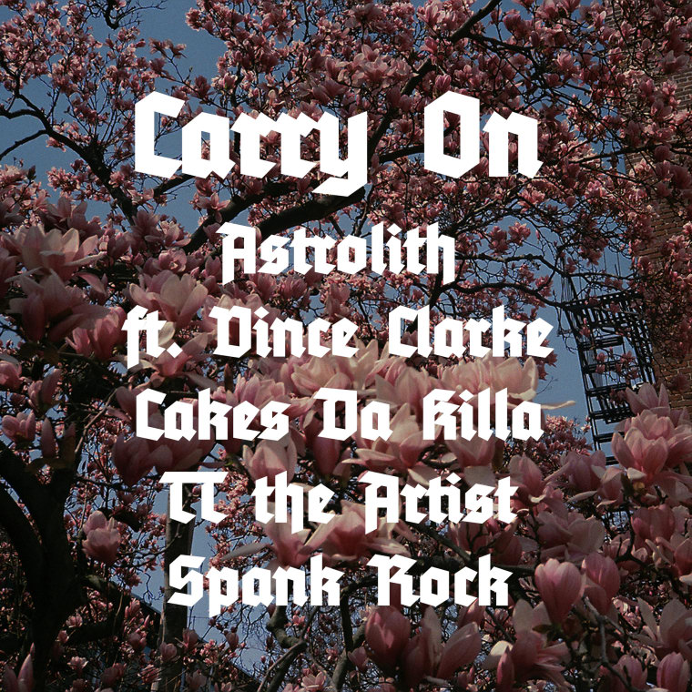 Astrolith Recruits Vince Clarke, Cakes Da Killa, TT The Artist, And Spank Rock For “Carry On”