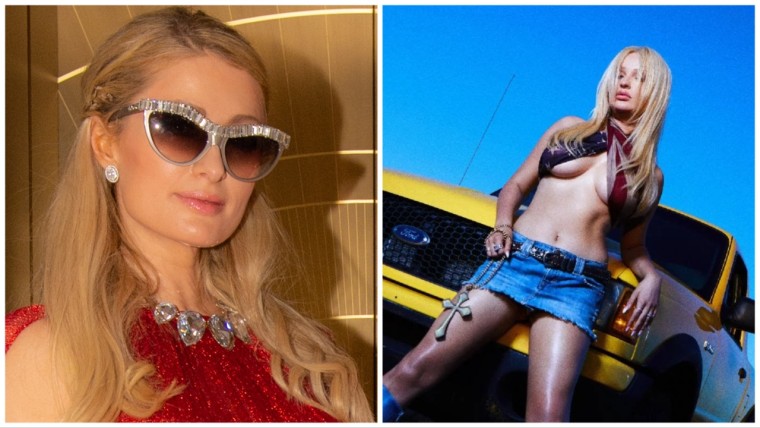 Paris Hilton and Kim Petras reunite to re-record “Stars Are Blind”