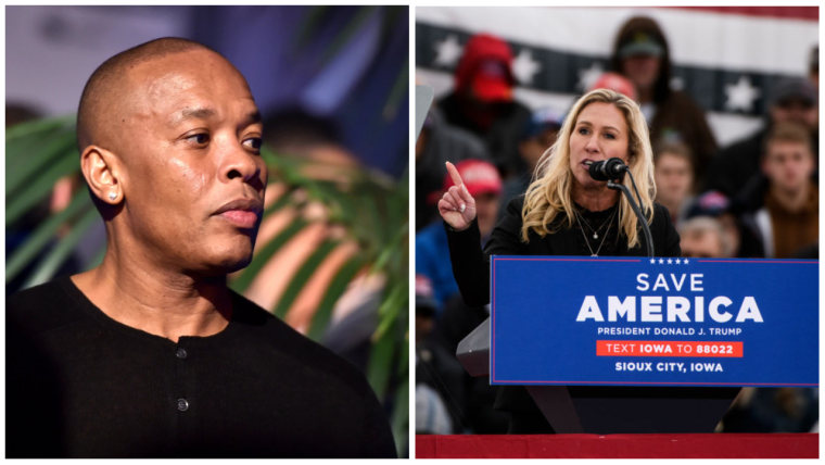 Dr. Dre forces “hateful” Marjorie Taylor Greene to remove “Still D.R.E.” video from Twitter