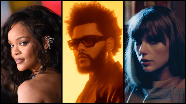 2023 Oscars Best Original Song shortlist features Rihanna, The Weeknd, Taylor Swift
