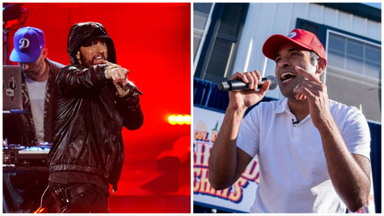 Eminem demands Presidential candidate Vivek Ramaswamy stops performing “Lose Yourself”