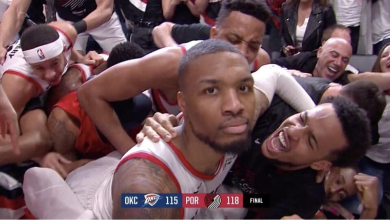 Damian Lillard’s quiet buzzer-beater was louder than Thunder