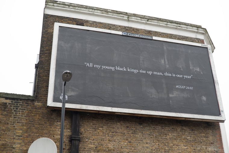 Stormzy Is Teasing Something New On Billboards Across London