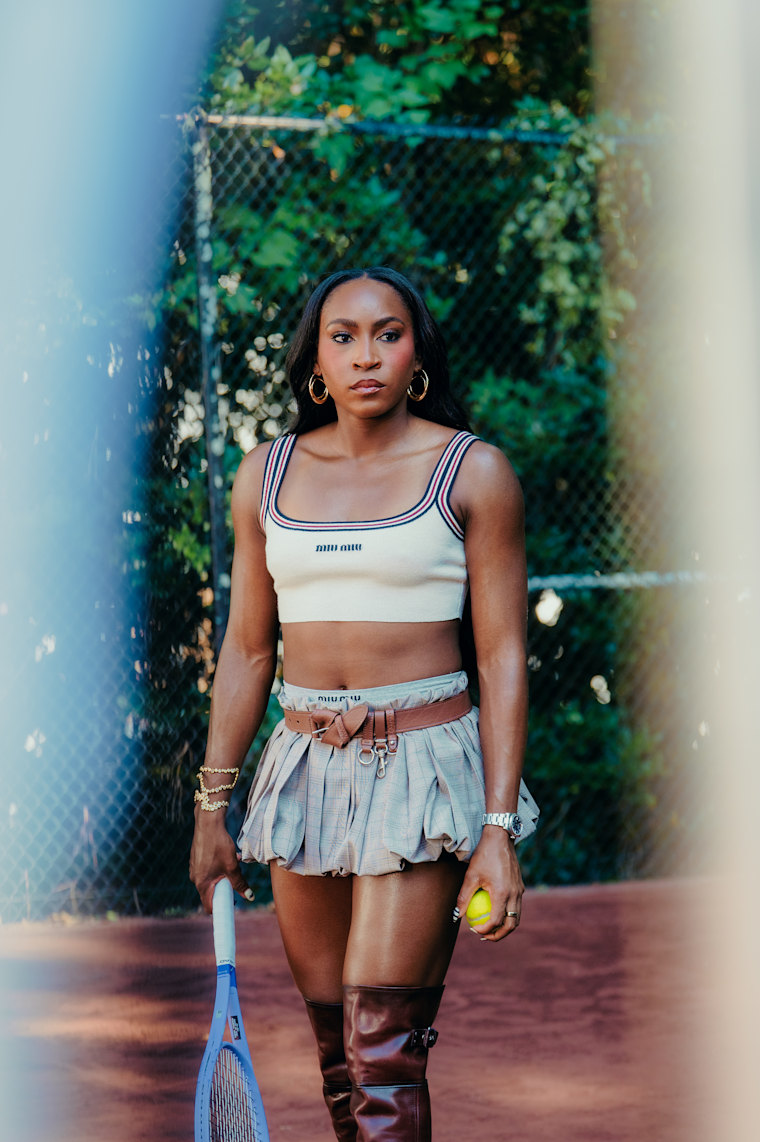 See BTS photos from Gunna and Coco Gauff’s “Pop It” music video shoot