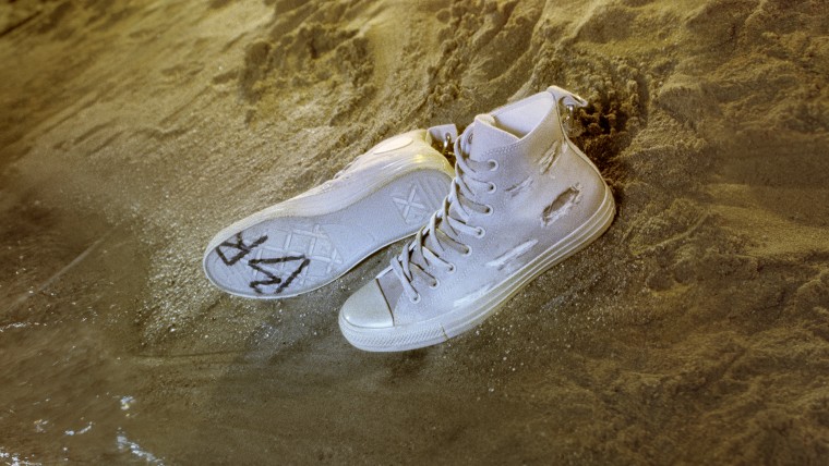 Charli xcx and Converse made a collection of Brat shoes