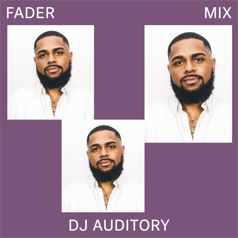 Listen to a new FADER Mix by DJ AudiTory