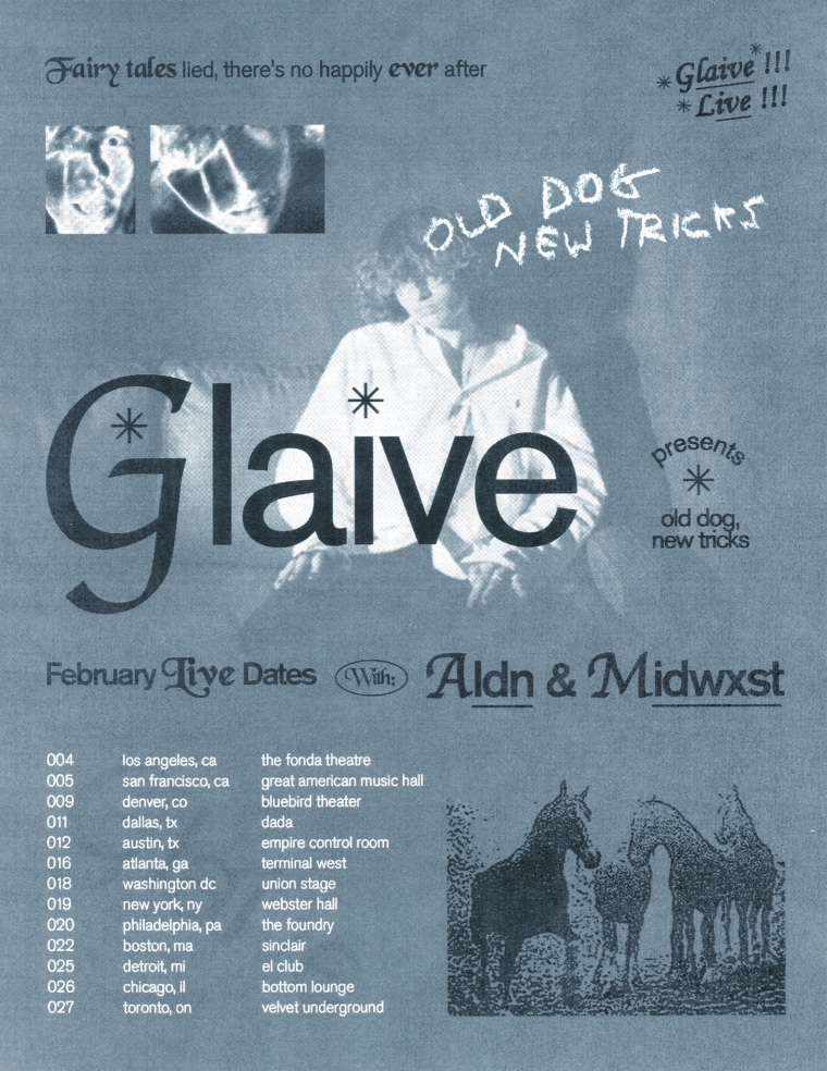 Glaive announces February 2022 North American tour dates