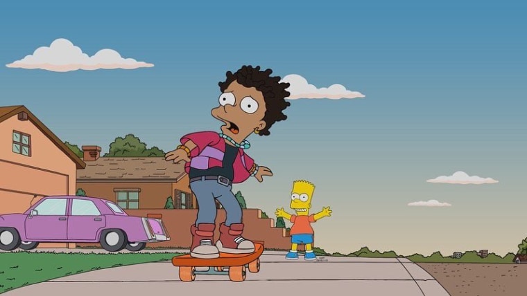 Watch The Weeknd play a child skate influencer on The Simpsons