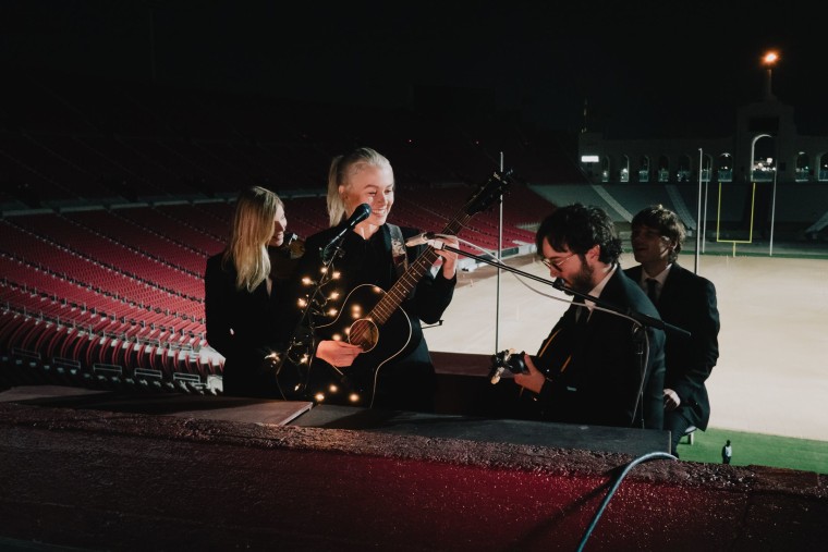 Watch Phoebe Bridgers play “ICU” and “Halloween” at the L.A. Coliseum