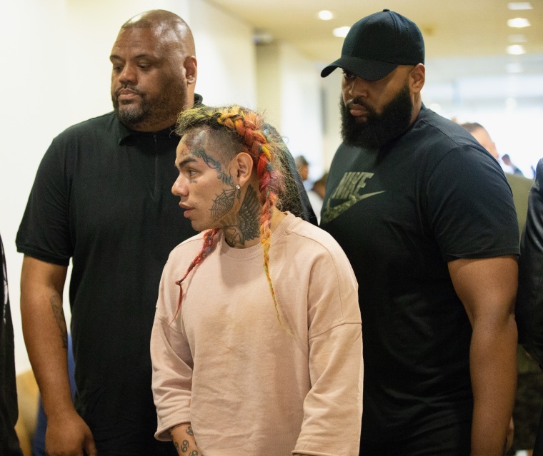 Report: Tekashi 6ix9ine arrested on firearms and racketeering charges