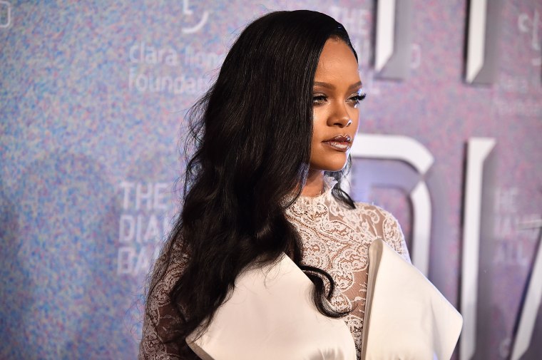 Rihanna praises Childish Gambino during Diamond Ball benefit gala