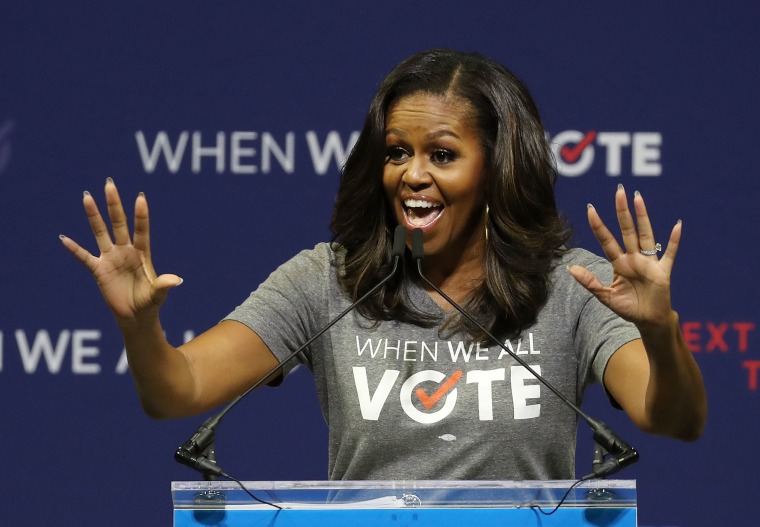 Michelle Obama: “voting is the only way to ensure that your concerns matter...PERIOD.”