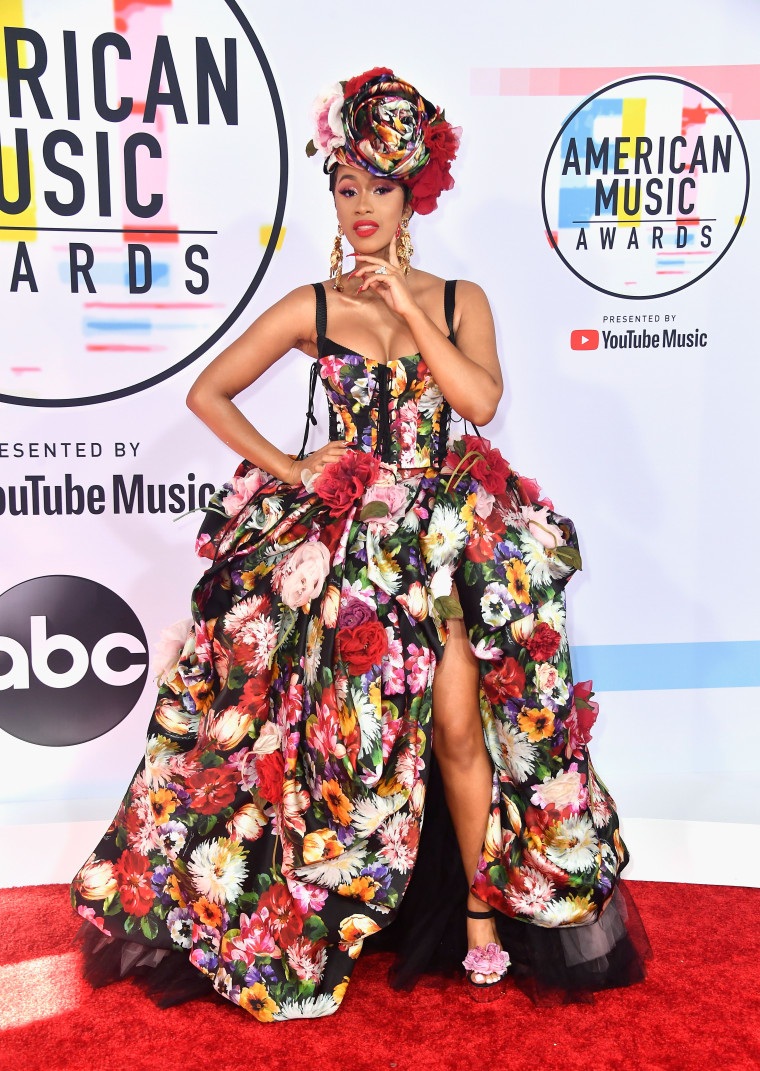 Cardi B performs “I Like It” at this year’s American Music Awards