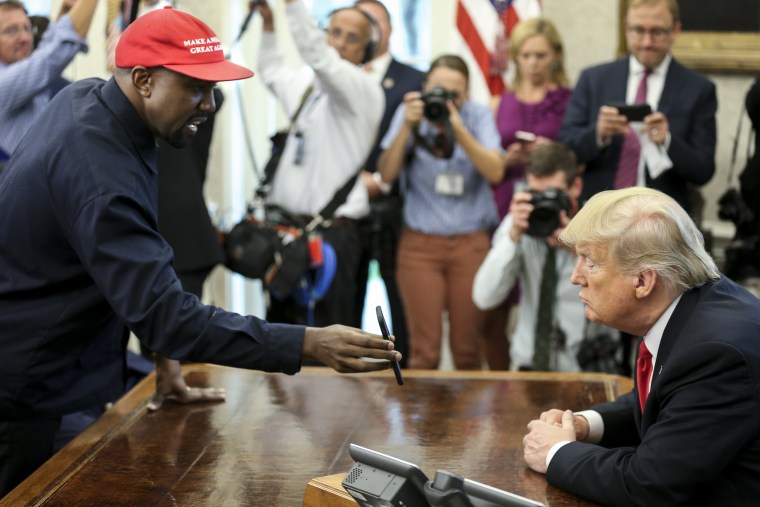 Kanye West says Hillary Clinton’s “I’m With Her” slogan alienated him “as a guy” during White House meeting