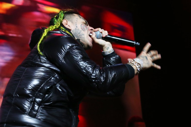 An assault charge against 6ix9ine has been dropped