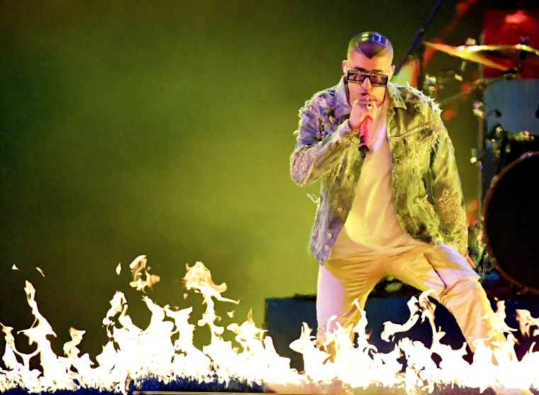Watch Bad Bunny perform at the Latin Grammys