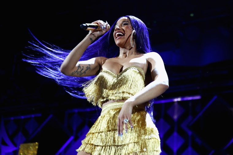 Cardi B defends publicist after footage emerges of her leading Offset to Rolling Loud stage